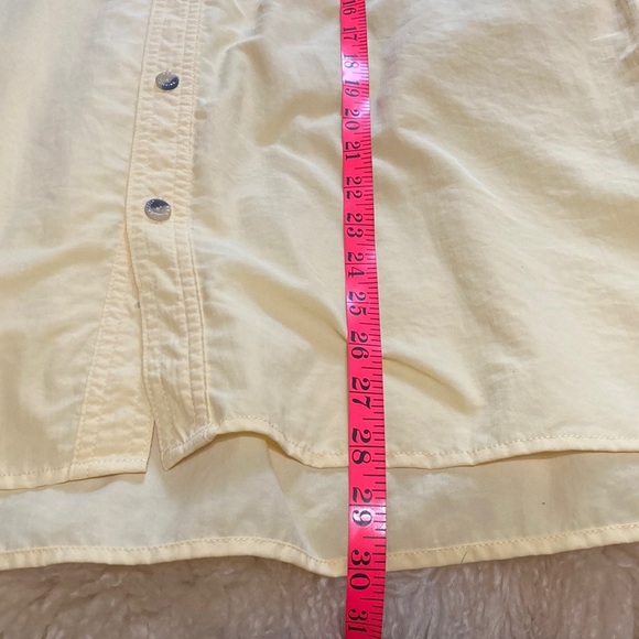 Men's yellow Button Down camp shirt - Picture 12 of 16